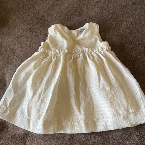 Baby Gap cream dress size 3-6 months - Picture 1 of 7